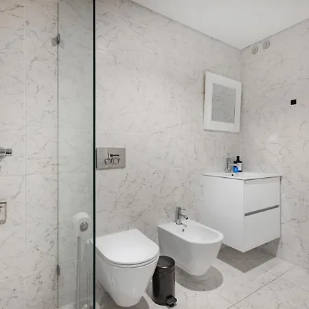 Living | 1br Flat With Ac Appartement Oporto