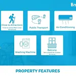 Living | 1br Flat With Ac بورتو
